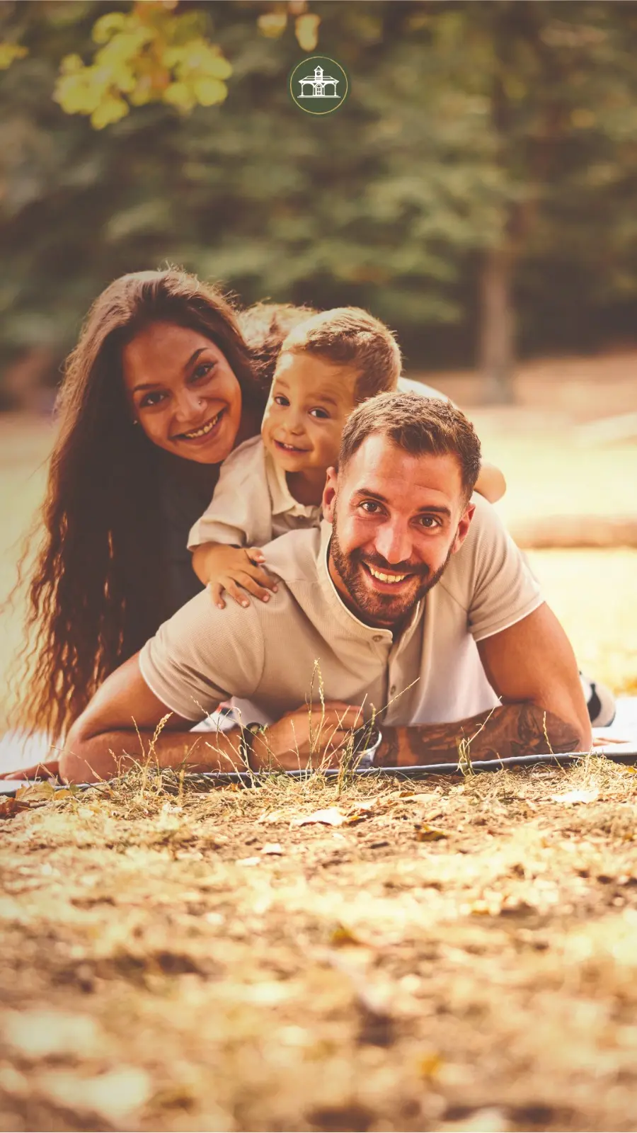 Família aproveitando um momento ao ar livre